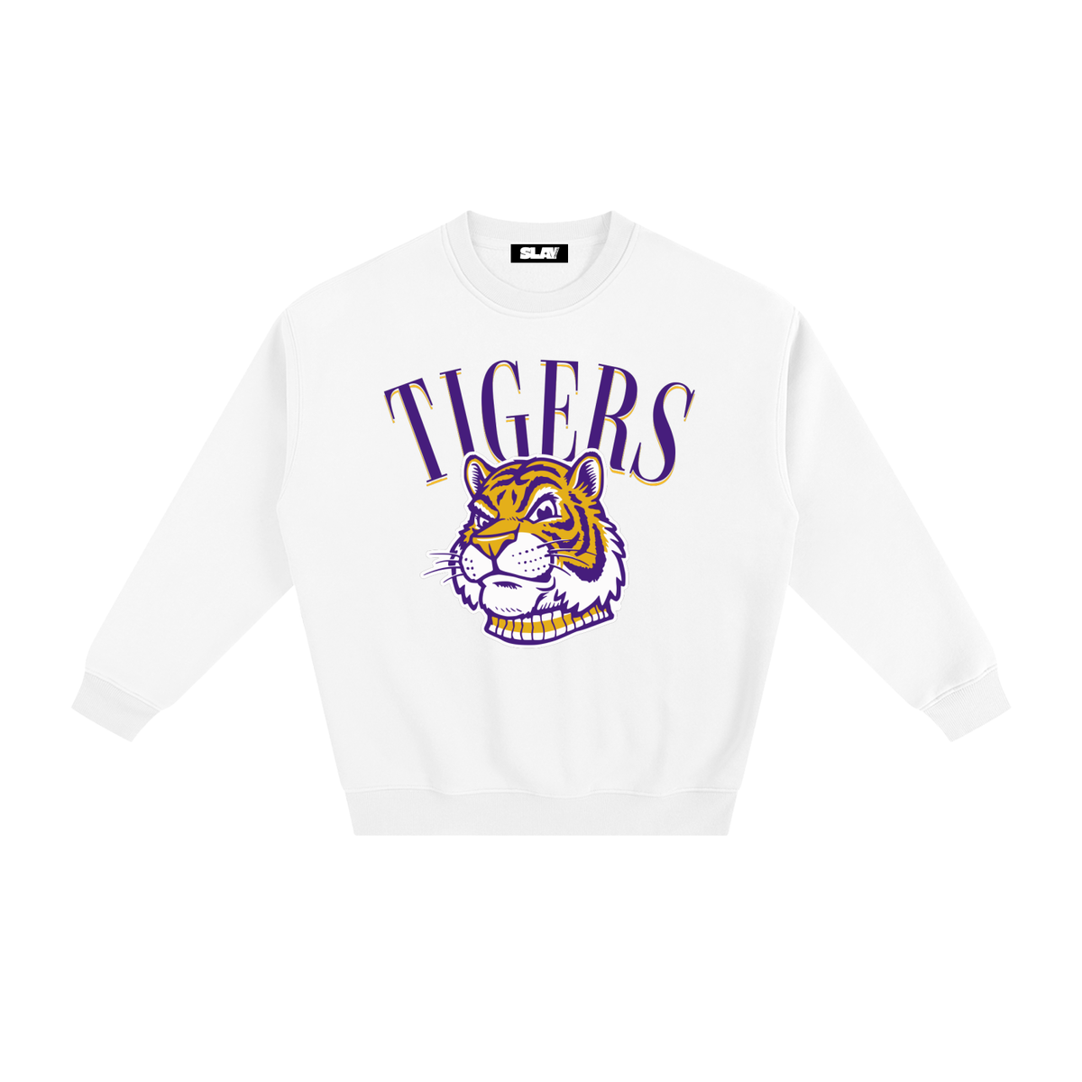 Wildwood Tigers Fleece Adult Crewneck - Retro '90s Edition