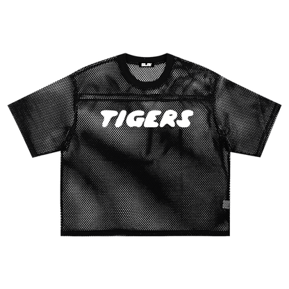 Black Tigers Boxy Jersey Tee