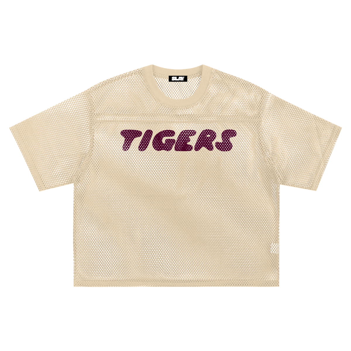 Tan Tigers Boxy Jersey Tee