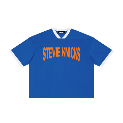 Stevie Knicks Color Block Boxy T-Shirt - Slayground