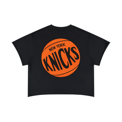 Stevie Knicks Boxy Raw Edge T-Shirt - Slayground