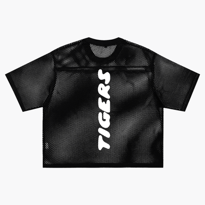 Black Tigers Boxy Jersey Tee