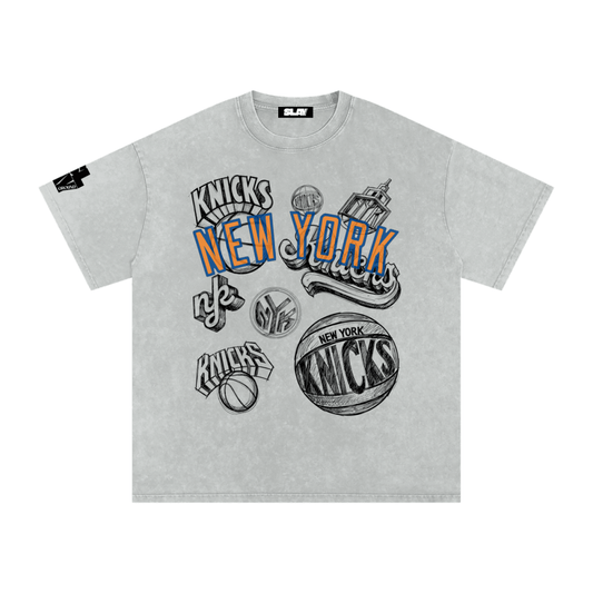 LGK Snow Washed Oversized T-Shirt - Slayground