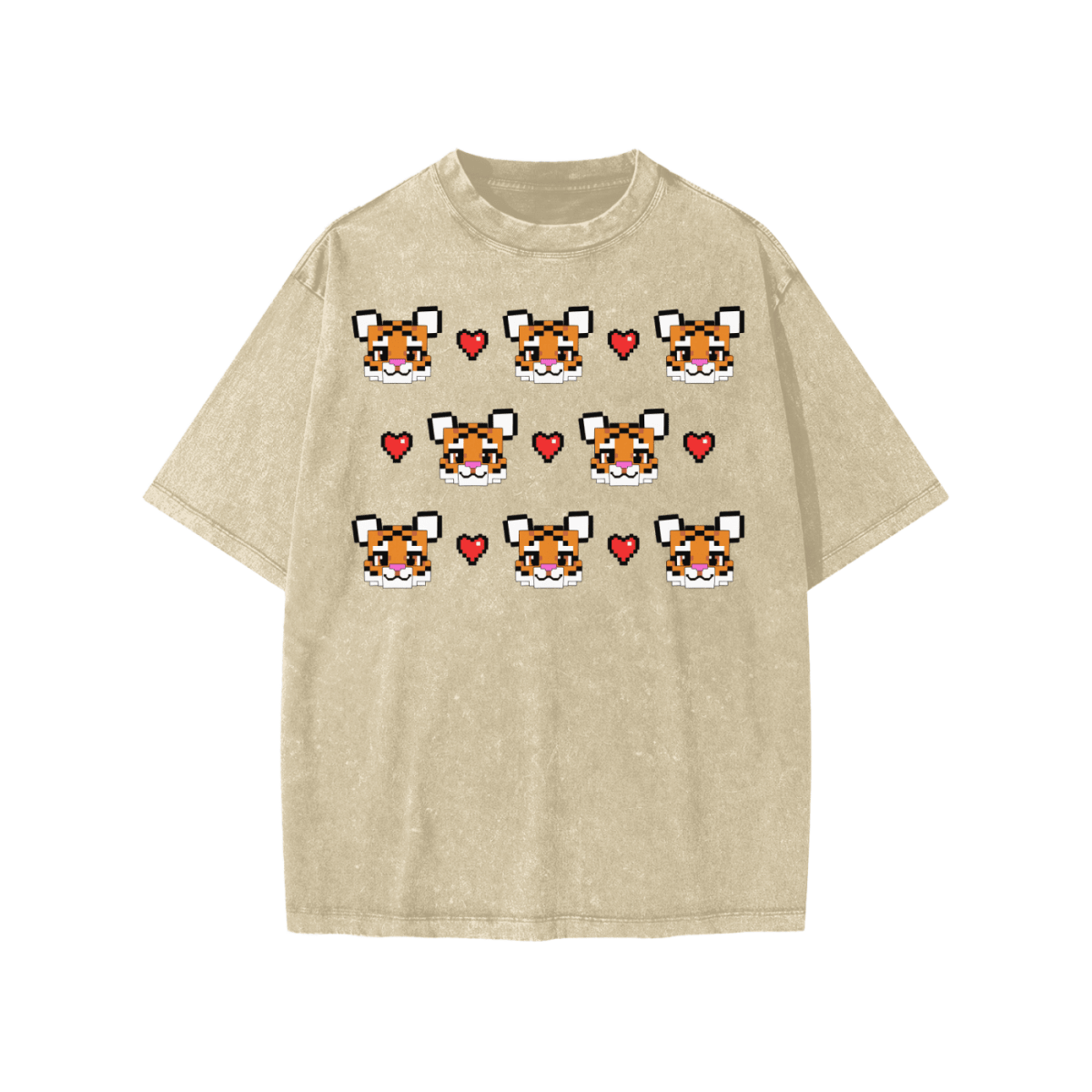 Coquette Pixel Tiger Kids' Tee - Slayground
