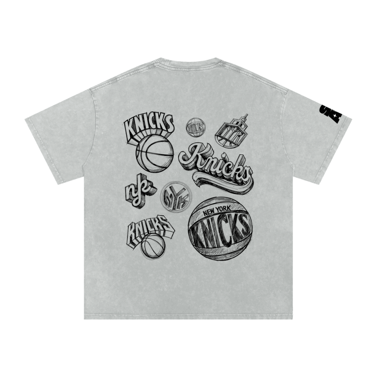 LGK Snow Washed Oversized T-Shirt - Slayground