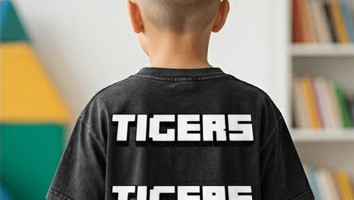 Coquette Pixel Tiger Kids' Tee - Slayground