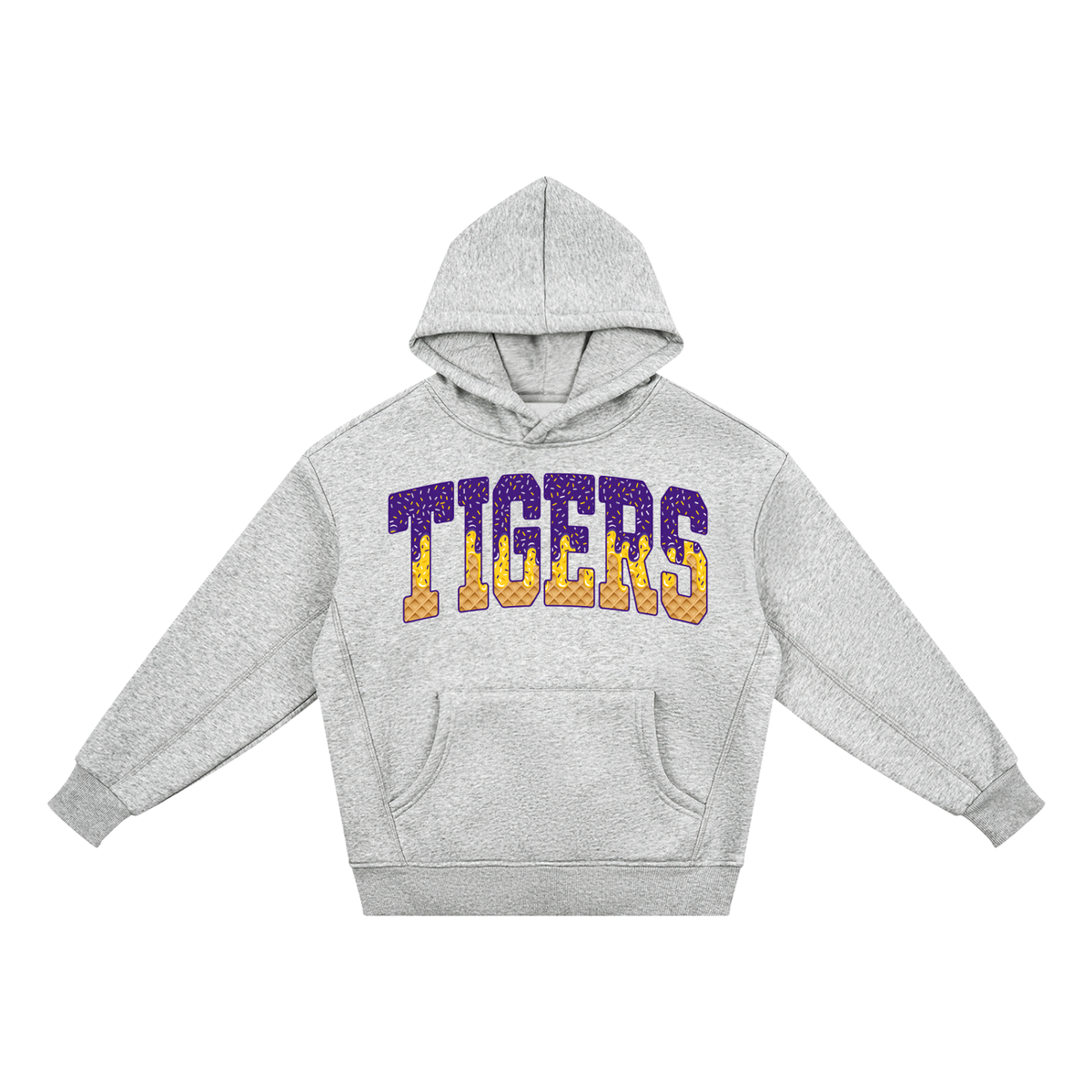 Dripping Tigers Kids' Fleece Hoodie