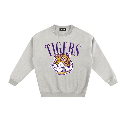 Wildwood Tigers Fleece Adult Crewneck -  Retro '90s Edition