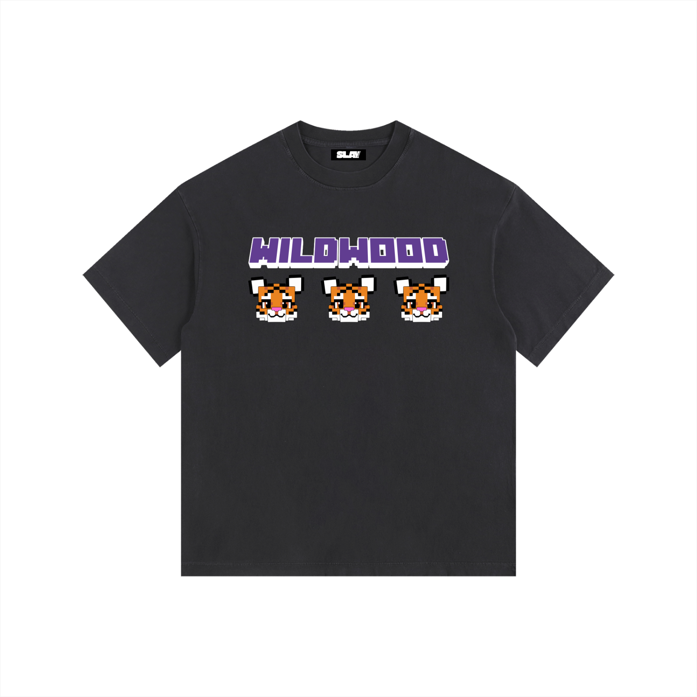 WWSE Pixel Tiger Adult Tee