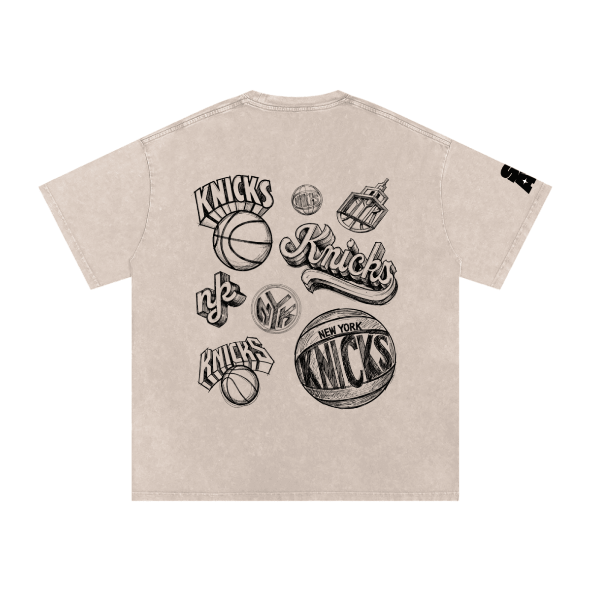 LGK Snow Washed Oversized T-Shirt - Slayground