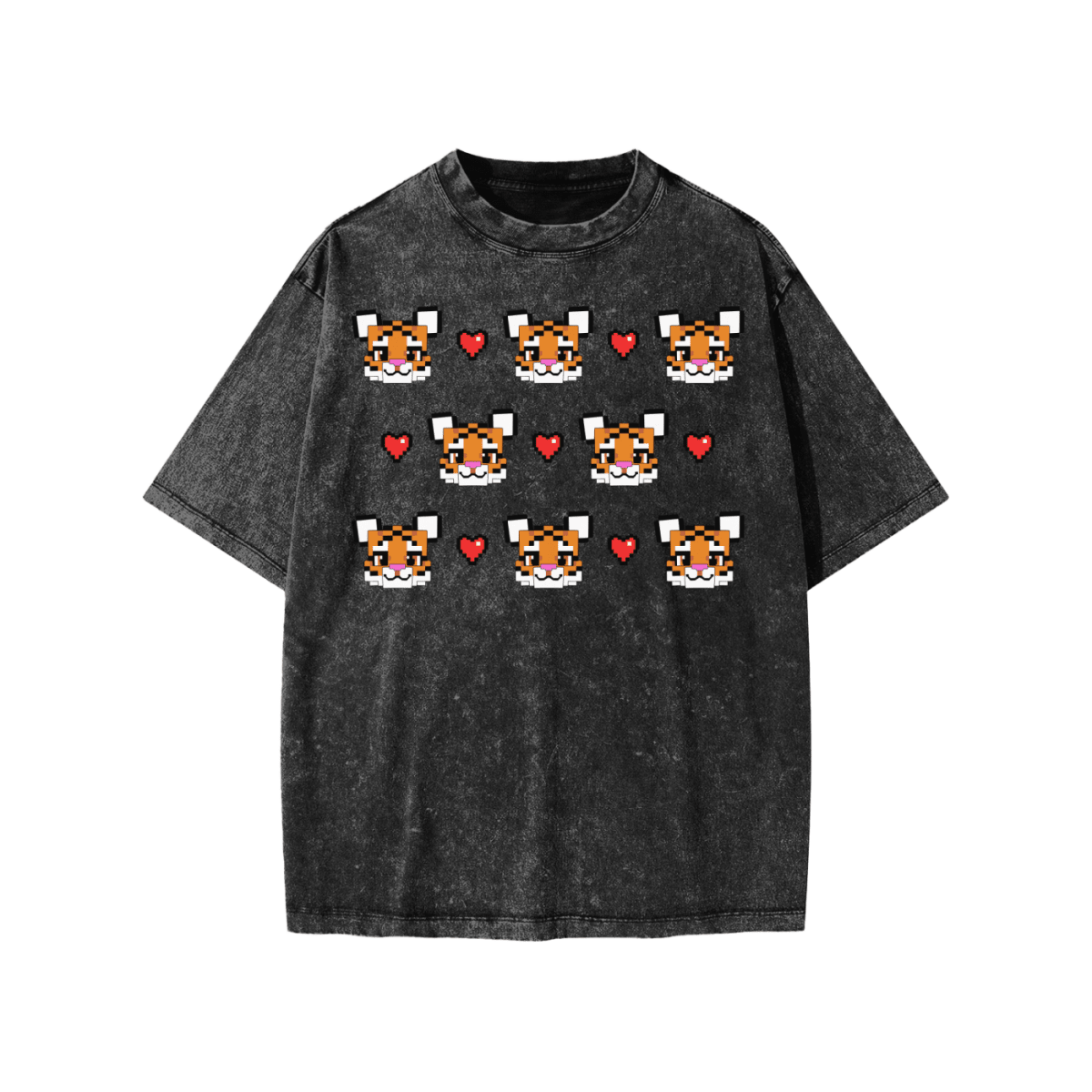 Coquette Pixel Tiger Kids' Tee - Slayground