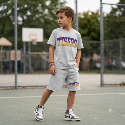 Dripping Tiger Kids' Shorts